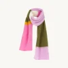 Sale Multicoloured Striped Scarf Women Scarves