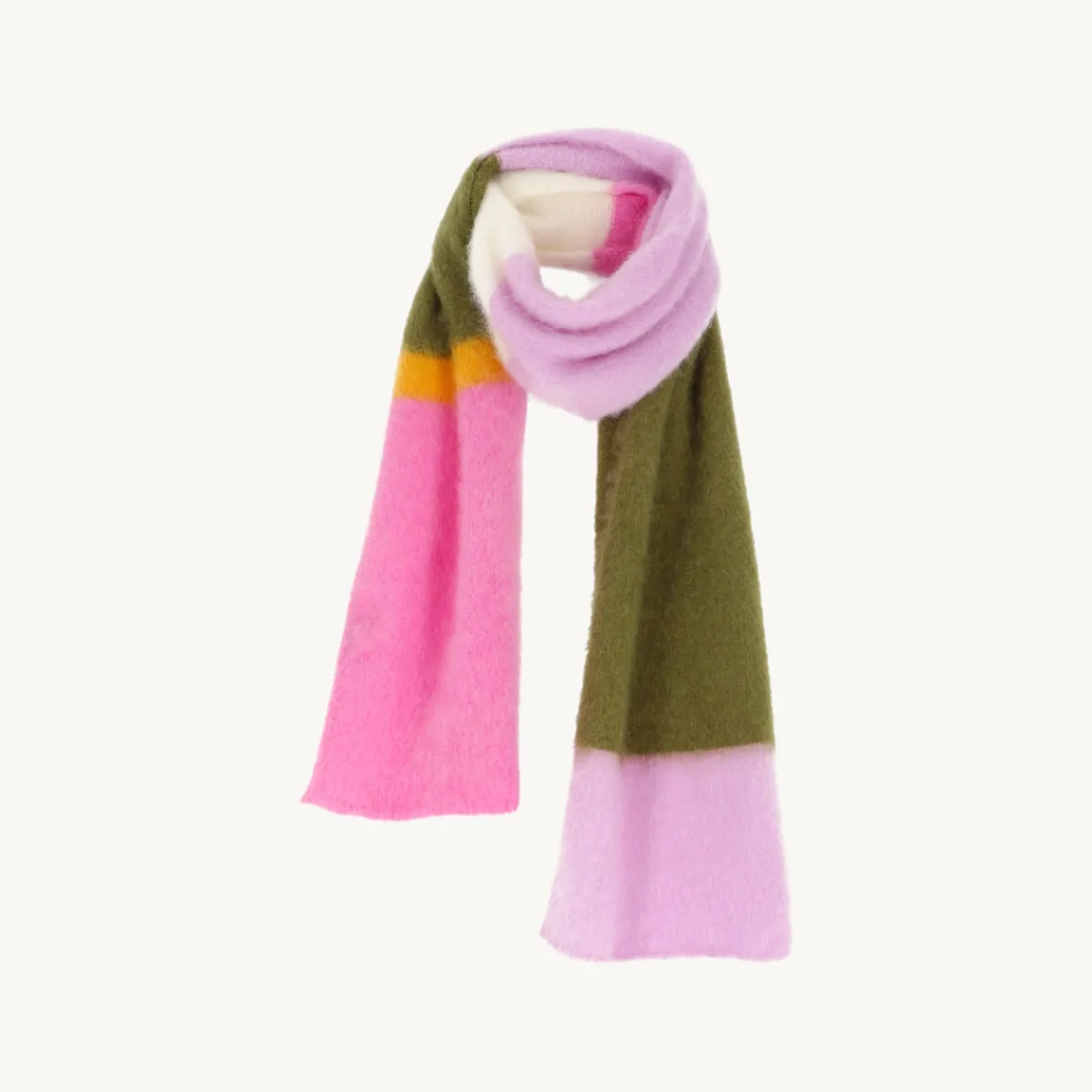 Sale Multicoloured Striped Scarf Women Scarves