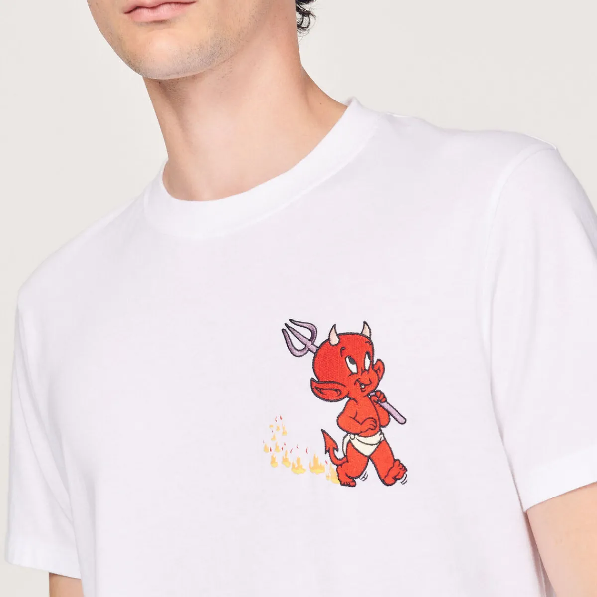 Clearance Organic Cotton Hot Stuff T-Shirt Men T-Shirts & Polos