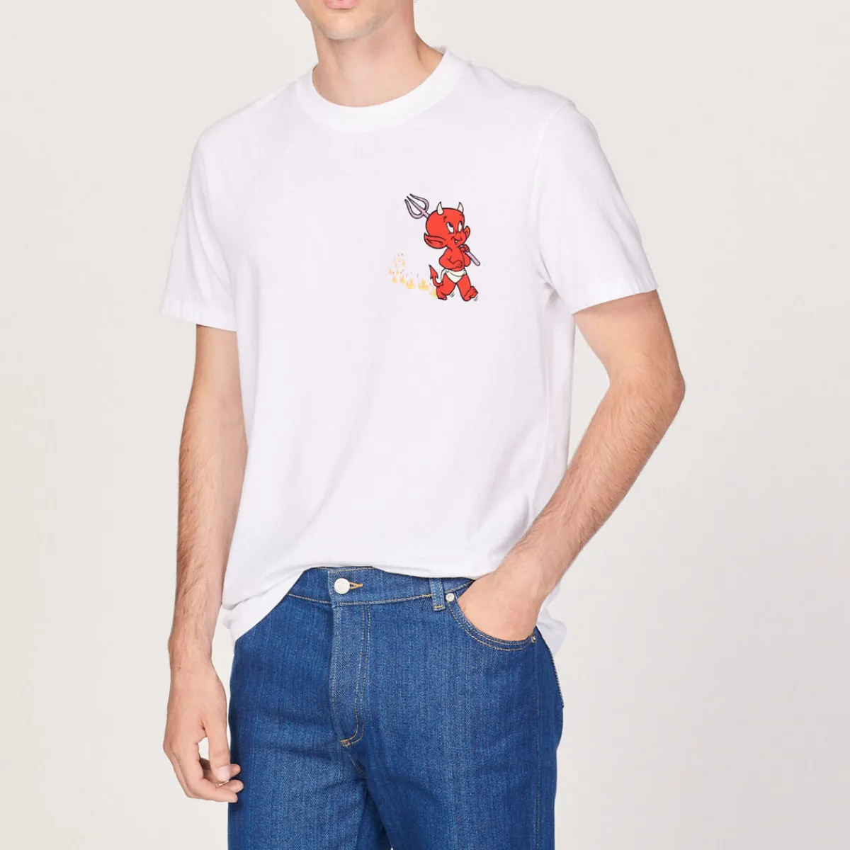 Clearance Organic Cotton Hot Stuff T-Shirt Men T-Shirts & Polos