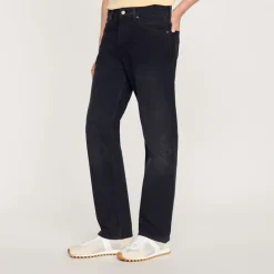 Shop Organic Cotton Straight-Leg Jeans Men Jeans