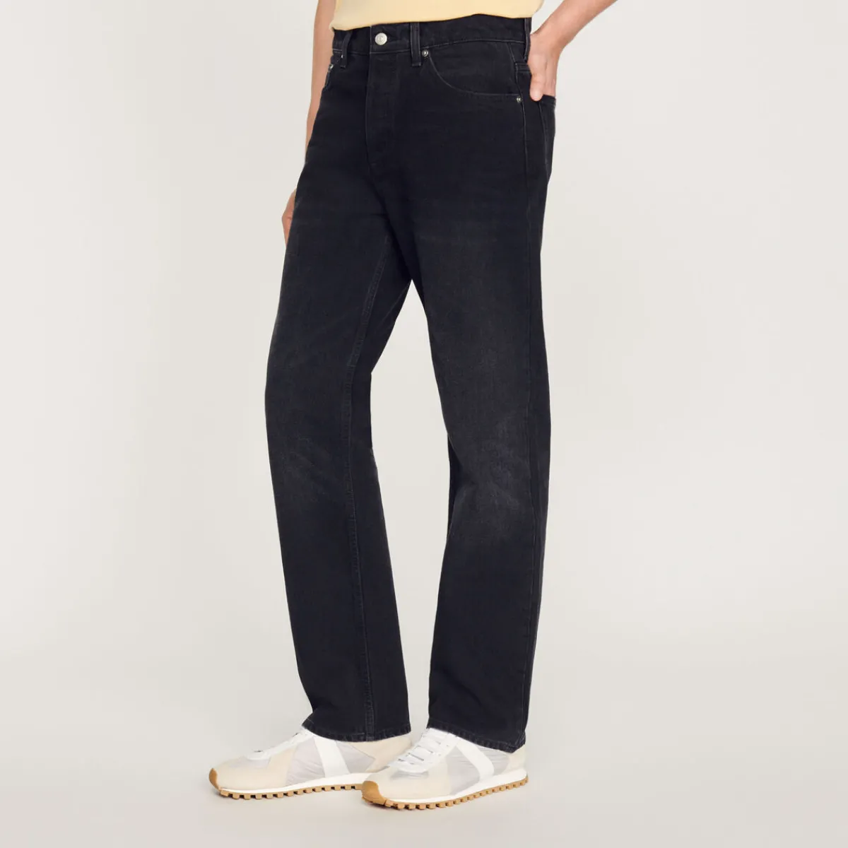 Shop Organic Cotton Straight-Leg Jeans Men Jeans