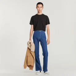 Outlet Organic Cotton T-Shirt With Embroidery Men T-Shirts & Polos