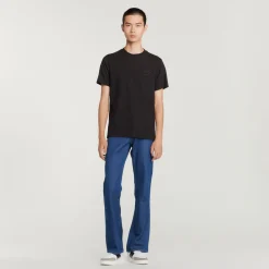 Outlet Organic Cotton T-Shirt With Embroidery Men T-Shirts & Polos