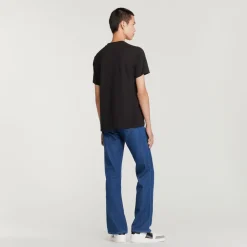 Outlet Organic Cotton T-Shirt With Embroidery Men T-Shirts & Polos