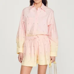 Cheap Oversize Tie-Dye Shirt Women Matching Sets