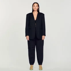 Online Oversized Jacket Women Matching Sets