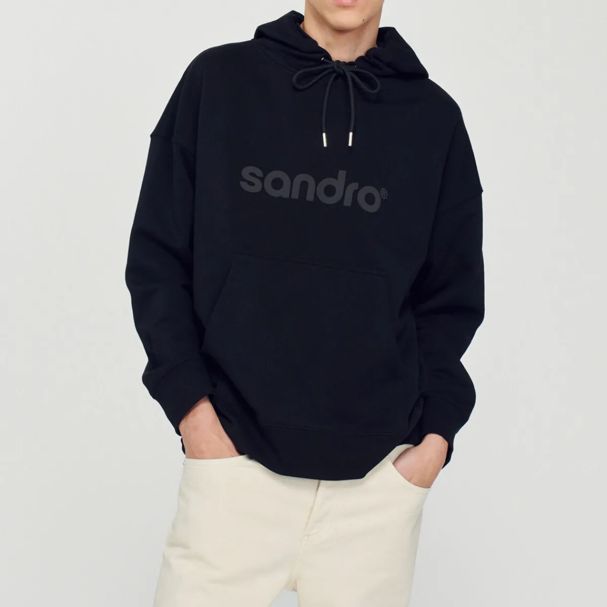 Clearance Oversized Logo Hoodie Men Sweatshirts