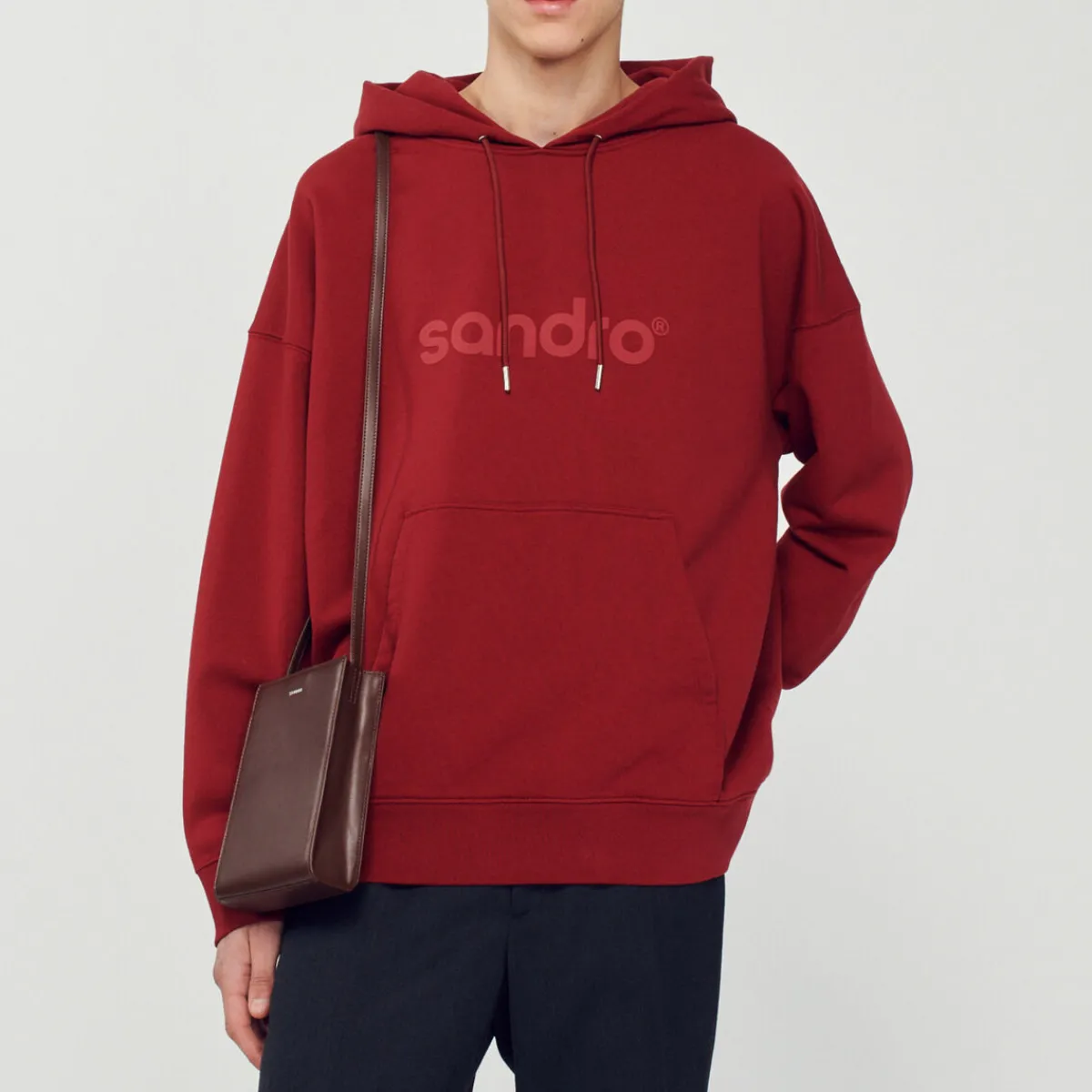 Clearance Oversized Logo Hoodie Men Sweatshirts