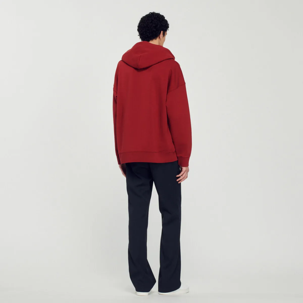 Clearance Oversized Logo Hoodie Men Sweatshirts
