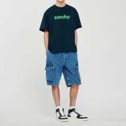 Clearance Oversized Logo T-Shirt Men T-Shirts & Polos