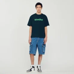 Clearance Oversized Logo T-Shirt Men T-Shirts & Polos