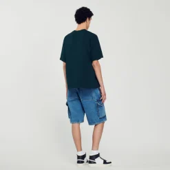 Clearance Oversized Logo T-Shirt Men T-Shirts & Polos
