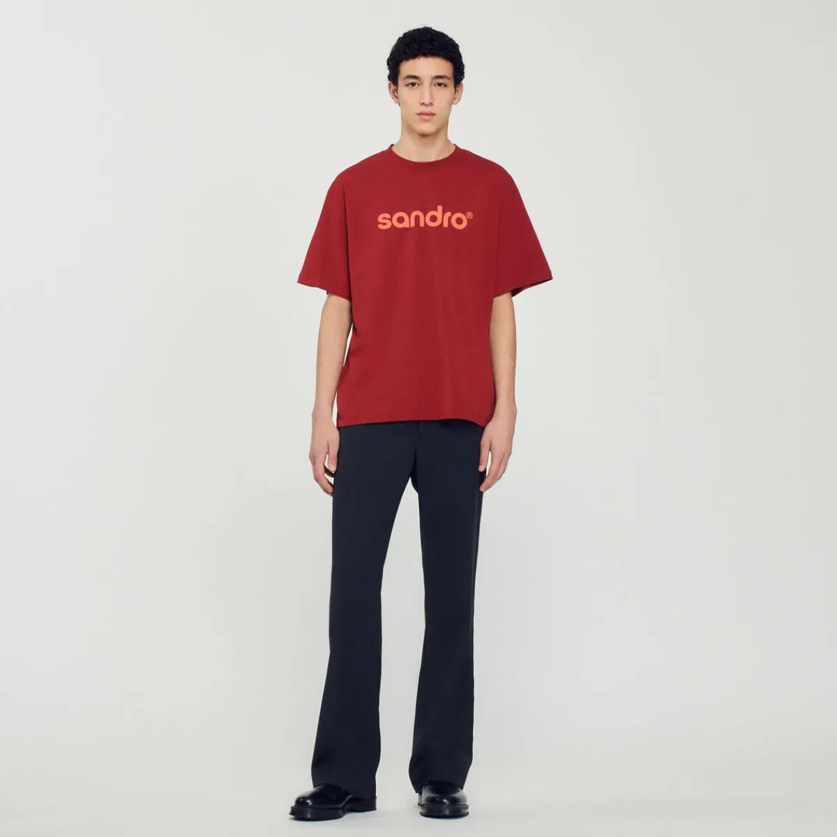 New Oversized Logo T-Shirt Men T-Shirts & Polos