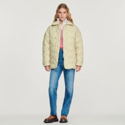 New Oversized Padded Jacket With Hearts Women Coats