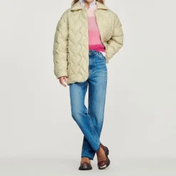 New Oversized Padded Jacket With Hearts Women Coats