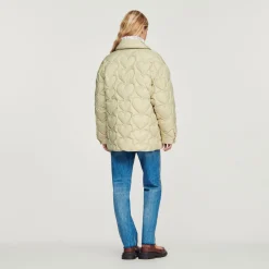 New Oversized Padded Jacket With Hearts Women Coats