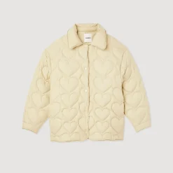 New Oversized Padded Jacket With Hearts Women Coats