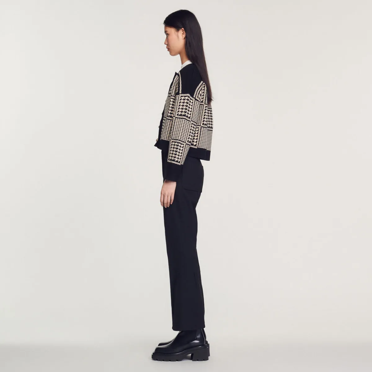 Fashion Oversized Printed Coatigan Women Sweaters & Cardigans