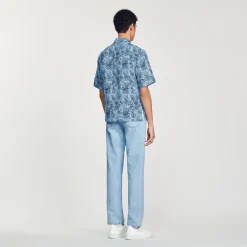 Best Sale Oversized Printed Shirt Men Shirts