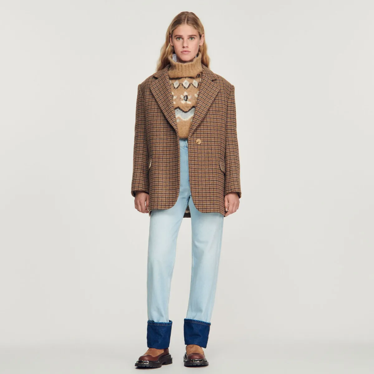 Best Sale Oversized Tailored Jacket Women Jackets & Blazers