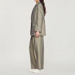Cheap Oversized Tailored Jacket Women Matching Sets