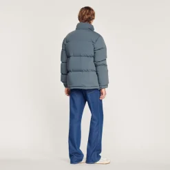 Fashion Oversized Technical Fabric Padded Jacket Men Coats