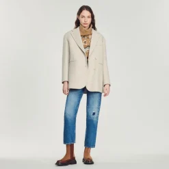 Store Oversized Wool Coat Women Coats