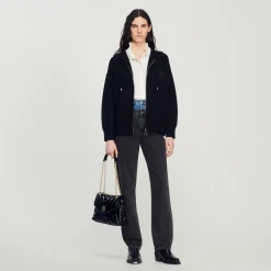 Store Oversized Zip Sweatshirt Women Matching Sets