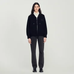 Store Oversized Zip Sweatshirt Women Matching Sets