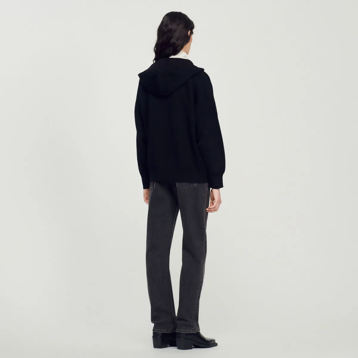 Store Oversized Zip Sweatshirt Women Matching Sets