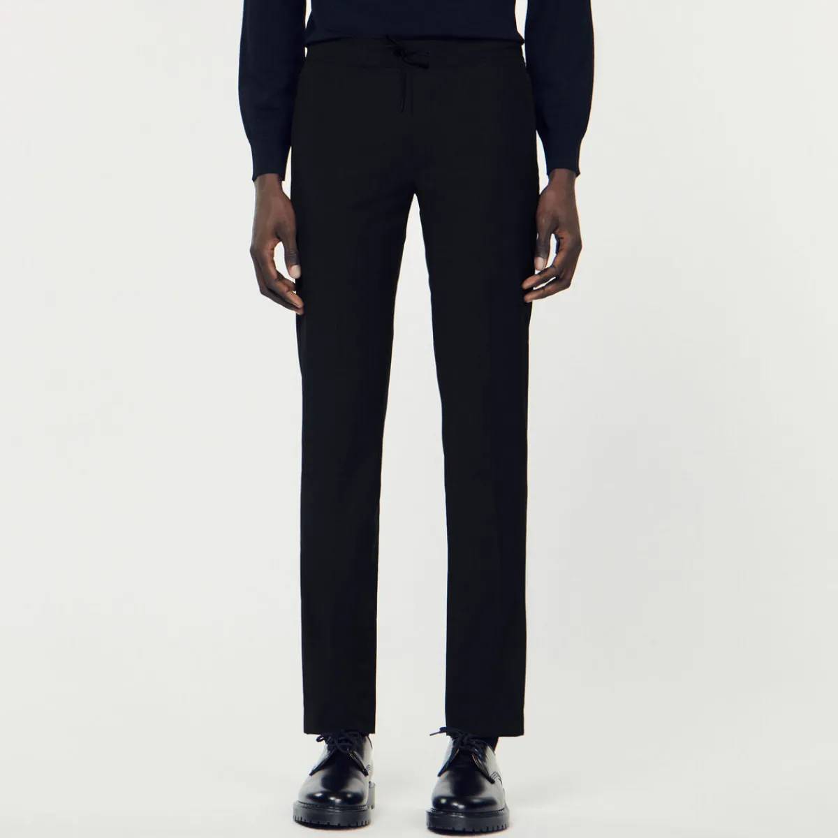 Outlet Pants With Elasticated Waist Men Pants & Shorts
