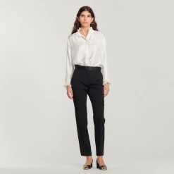 Store Pants With Satin Inset Women Pants & Shorts