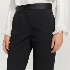 Store Pants With Satin Inset Women Pants & Shorts