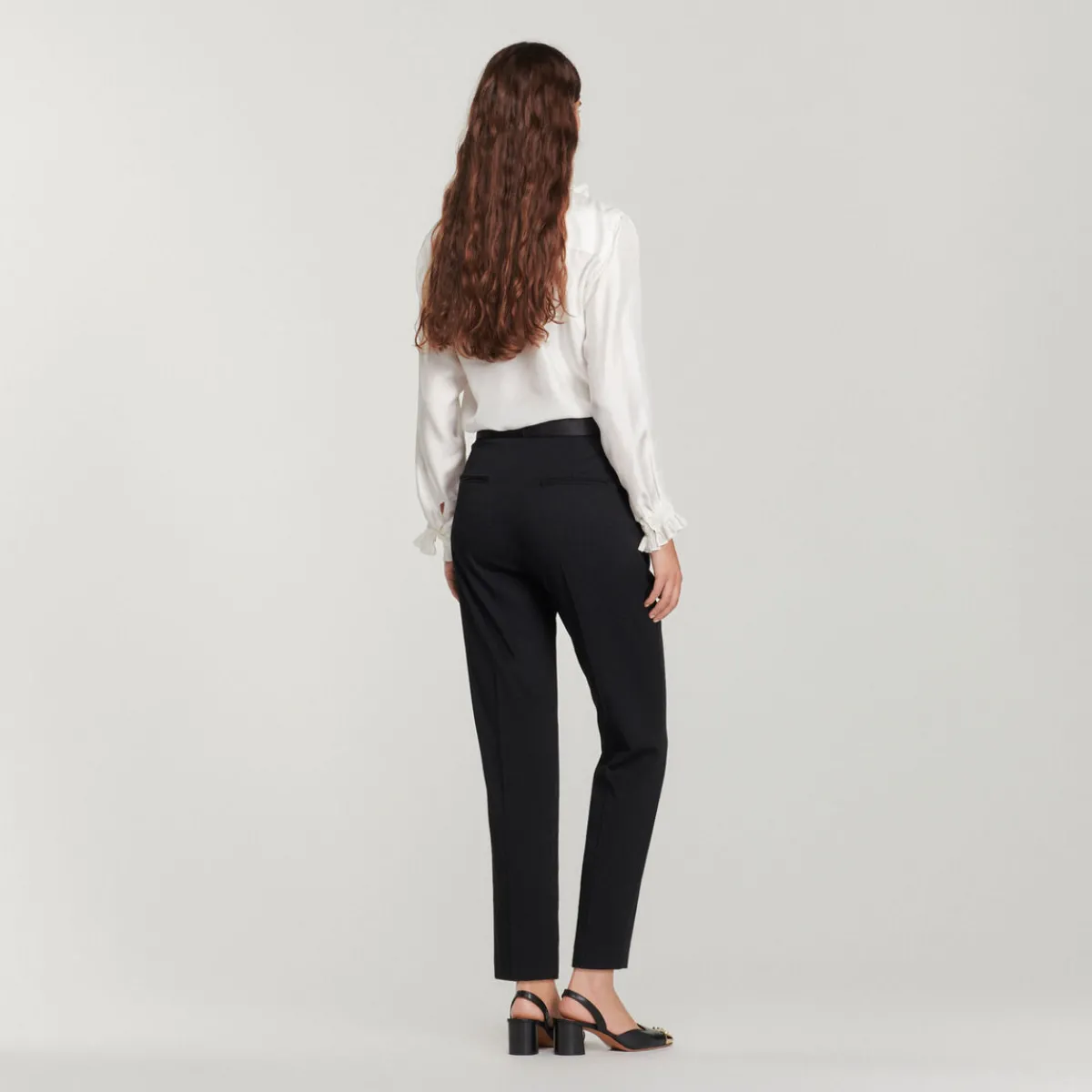 Store Pants With Satin Inset Women Pants & Shorts