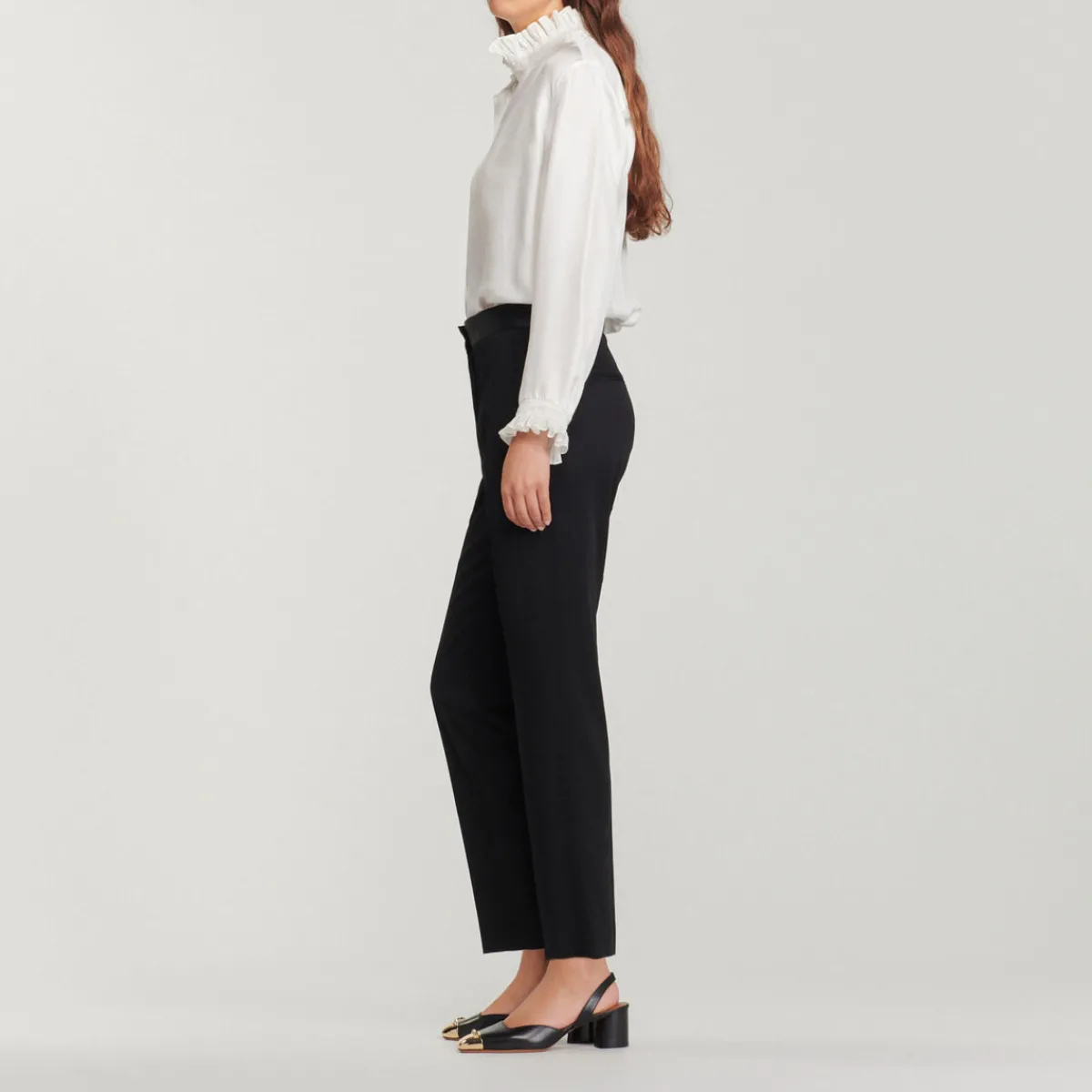 Store Pants With Satin Inset Women Pants & Shorts