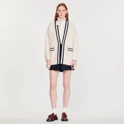 Sale Pointelle Knit Coatigan Women Sweaters & Cardigans