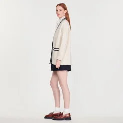 Sale Pointelle Knit Coatigan Women Sweaters & Cardigans