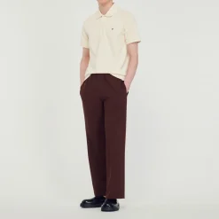 Store Polo Shirt With Square Cross Patch Men T-Shirts & Polos