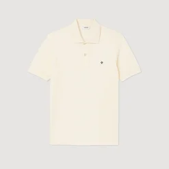 Store Polo Shirt With Square Cross Patch Men T-Shirts & Polos