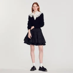 Sale Poplin Collar Sweater Women Sweaters & Cardigans