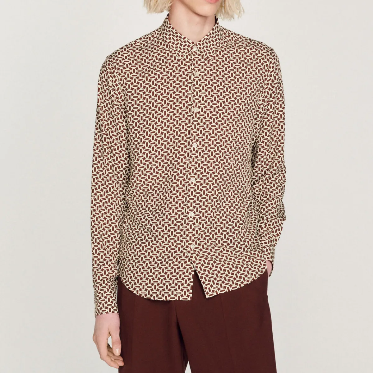 Shop Printed Flowing Shirt Men Shirts
