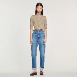 Discount Printed Top Women Tops & Shirts