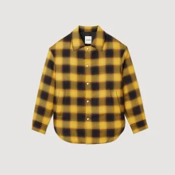Clearance Quilted Checked Jacket Men Jackets