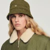 Fashion Quilted Daisy Bucket Hat Women Hats
