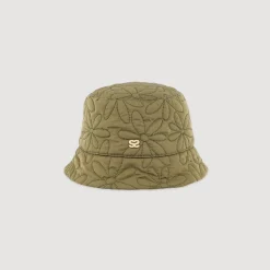 Fashion Quilted Daisy Bucket Hat Women Hats