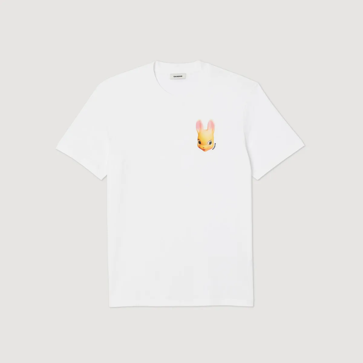 Best Sale Rabbit Print T-Shirt Men T-Shirts & Polos