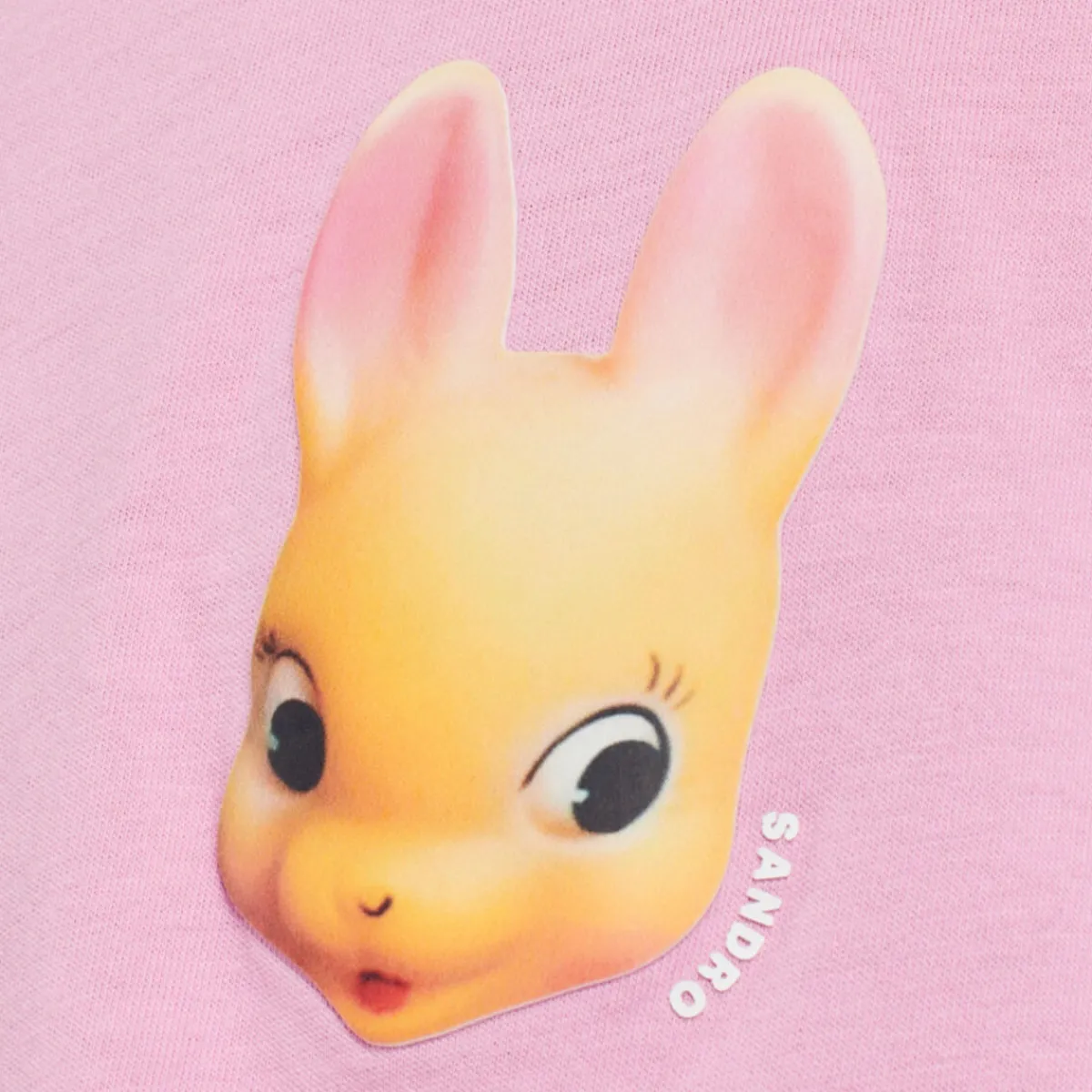 Online Rabbit Print T-Shirt Men T-Shirts & Polos