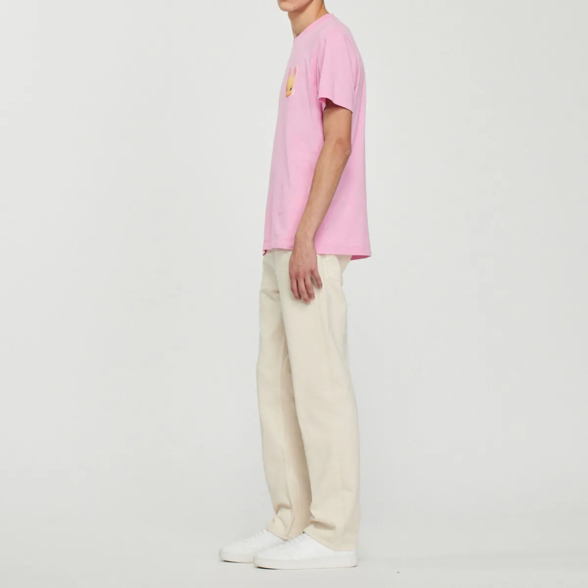 Online Rabbit Print T-Shirt Men T-Shirts & Polos