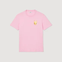 Online Rabbit Print T-Shirt Men T-Shirts & Polos